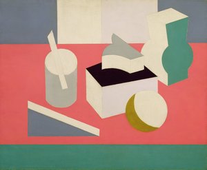 PaintingNature Morte ، 1919 (زيت وقلم رصاص على قماش) بواسطة باتريك هنري بروس