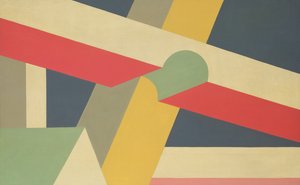 الحزم المستعرضة ، 1928-1932 (زيت وقلم رصاص على قماش) بواسطة باتريك هنري بروس