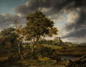 قلعة Carisbrooke ، جزيرة وايت 1831.