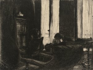 العلاقة الحميمة 1889. بواسطة بول ألبرت بيسنارد