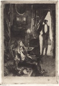 إيزا سليبينج ذا سليب أوف إيزا ، 1885. بواسطة بول ألبرت بيسنارد