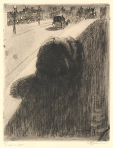 الانتحار لو انتحار ، ج. 1886. بواسطة بول ألبرت بيسنارد