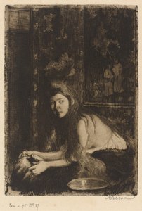 امرأة ذات مزهرية La femme au vase ، 1894. بواسطة بول ألبرت بيسنارد
