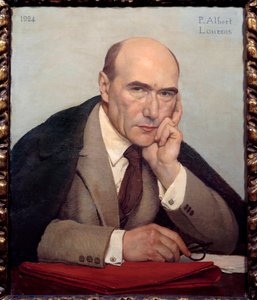 صورة للكاتب الفرنسي أندريه جيد (1869-1951)