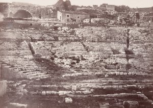 مسرح سيراكيوز (مدرج سيراكيوز)، 1865 (صورة) بواسطة بول برتييه