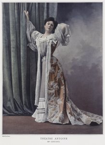 جان شيريل ، ممثلة فرنسية (صورة ملونة)