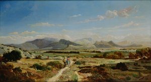تلال بالقرب من Allauch ، 1862 بواسطة بول كاميل جويجو