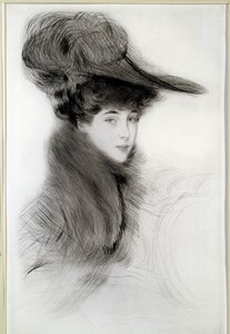 صورة لدوقة مالبورو. رسم بول حلو (1859-1927) ، القرن العشرين. بايون ، متحف بونات بواسطة بول سيزار هيليو