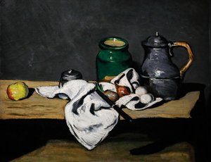 لا تزال الحياة مع غلاية بواسطة بول سيزان