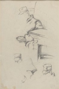 والد الفنان [ظهر] ، ج. 18651870. بواسطة بول سيزان