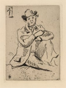 Guillaumin مع الرجل المشنوق بواسطة بول سيزان