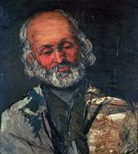 رأس رجل عجوز ، 1866 بواسطة بول سيزان