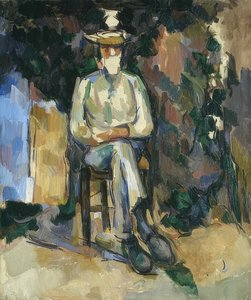 The Gardener Vallier (Der Gärtner Vallier). 1906 بواسطة بول سيزان