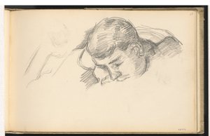 قراءة ابن الفنان ، ج. 1887. بواسطة بول سيزان