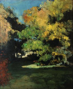 The Glade ، c.1867 بواسطة بول سيزان