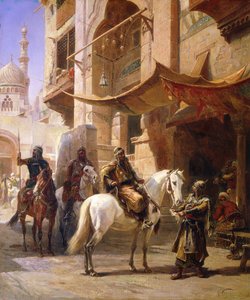 المحاربون العرب في شارع ،