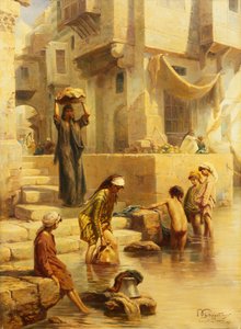 السباحون ، 1896