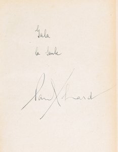 التفاني المكتوب بخط اليد في شعر الحب