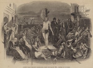 سليمان النسر الوعظ التوبة خلال الطاعون ، 1665 بواسطة بول فالكونر بول