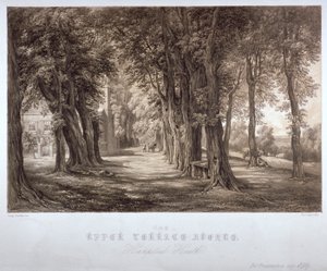 شارع أبر تيراس ، هامبستيد هيث ، لندن ، c1840 بواسطة بول جوتشي