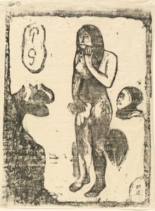 عشية ، في عام 1895 أو بعده. بواسطة بول غوغان