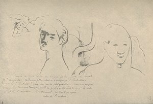 رسومات من جميع الأنواع ، ومغامرات عشوائية من قلمي وخيالي ، والأشواق الضالة ، ولكن هذا ليس بواسطة بول غوغان