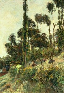 جانب التل ، 1884 بواسطة بول غوغان