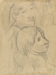 اثنان من Marquesans [ظهر] ، ج. 1902. بواسطة بول غوغان