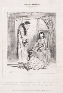 Fourberies de Femmes: في مسائل المشاعر ، 1842. بواسطة بول جافارني