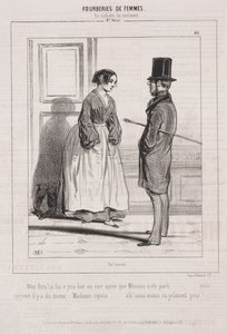Fourberies de Femmes: في مسائل المشاعر ، 1842. بواسطة بول جافارني