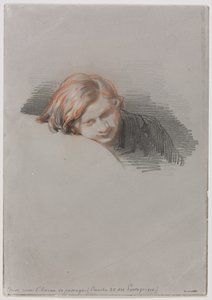 رئيس دراسة شاب لـ LOiseau de passage ، 1853. بواسطة بول جافارني