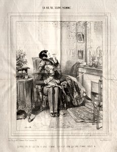 حياة شاب ، 1842. بواسطة بول جافارني