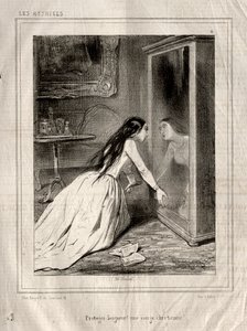 الممثلات: احموا الرب! عذراء مسيحية ، 1843. بواسطة بول جافارني
