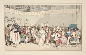 حفلة تنكرية. تمويه (soc) لجافارني باريس في 1828 و 1829 و 1830.