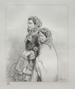 Par-ci، par-lá: لقد غنت ابنتي 1854-1856. بواسطة بول جافارني