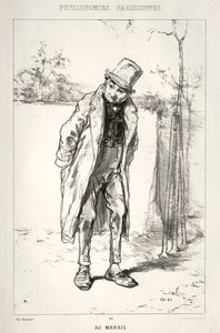 علم الفراسة الباريسي: Au Marais ، 1869. بواسطة بول جافارني