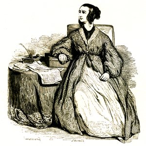 امرأة سياسية (نقش)