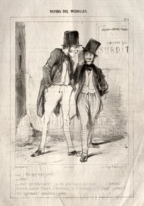 عكس الميداليات ، 1842. بواسطة بول جافارني