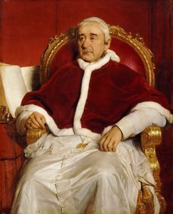 صورة للبابا غريغوري السادس عشر 1765-1846 بواسطة بول ديلاروش