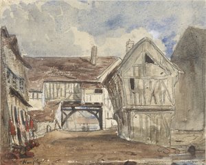 الوجه في Honfleur بواسطة بول هويت
