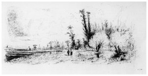 Saulaie des Environs de Paris، c1820-1870، 1924 بواسطة بول هويت