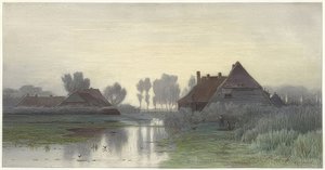 مزارع في ضباب الصباح. 1838-1903