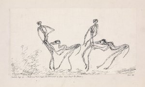 صريح ، الفصل 16. بينما تبعهم قردان بقضم أردافهم ، 1911. بواسطة بول كلي