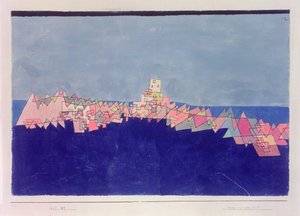 قلعة على الشعاب المرجانية بواسطة Paul Klee