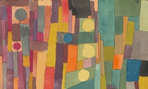 على طراز القيروان ، ترجم إلى المعتدل. 1931 بواسطة بول كلي