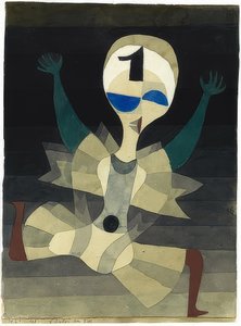 عداء في المرمى. 1921 بواسطة بول كلي
