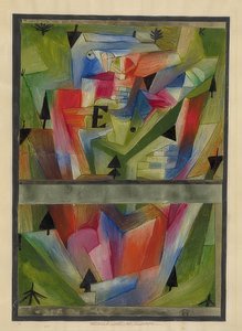 المناظر الطبيعية بالقرب من E. (في بافاريا). 1921 ، 182 بواسطة بول كلي