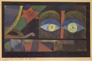 أنظر أهريمان ، 1920. بواسطة بول كلي