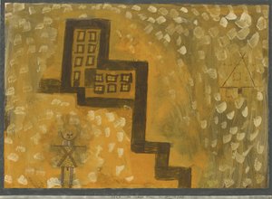 البيت في العلاء ، 1923. بواسطة بول كلي