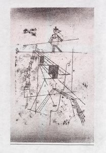 حبل مشدود ووكر ، 1923. بواسطة بول كلي